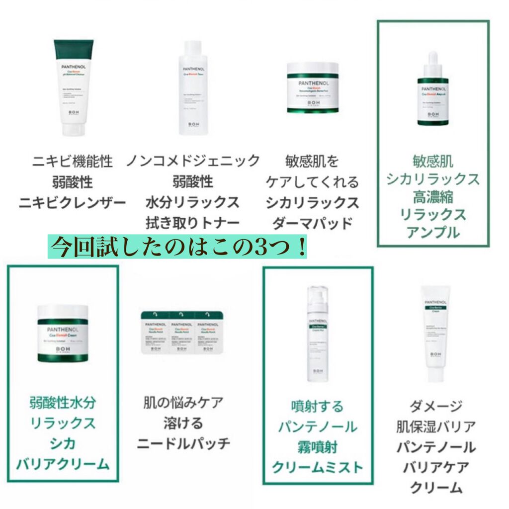 ダーマインテンシブシカパンテノールブラミッシュクリーム/BIOHEAL BOH/フェイスクリームを使ったクチコミ(2枚目)