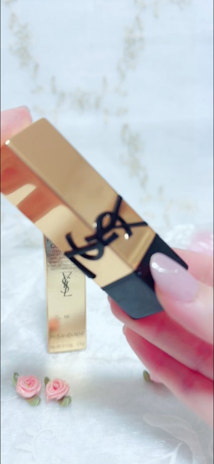 ルージュ ピュールクチュール/YVES SAINT LAURENT BEAUTE/口紅を使ったクチコミ(4枚目)