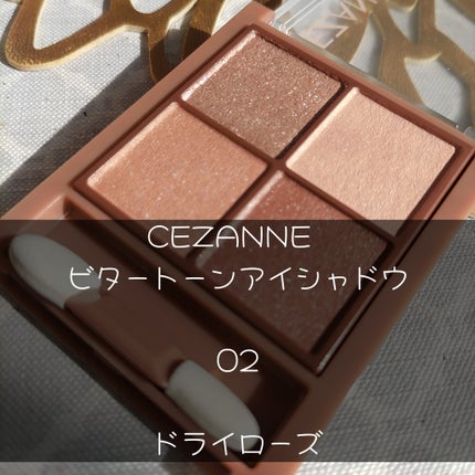 ビタートーンアイシャドウ/CEZANNE/パウダーアイシャドウを使ったクチコミ(1枚目)