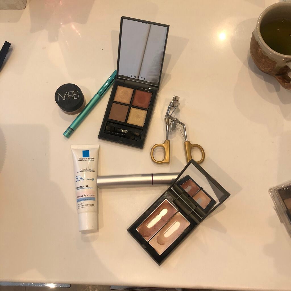 THREE シマリング グロー デュオ/THREE/クリームハイライトを使ったクチコミ(1枚目)