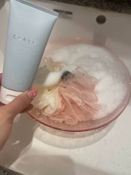 ブライトウォッシュ/CLAYGE/洗顔フォームを使ったクチコミ(4枚目)