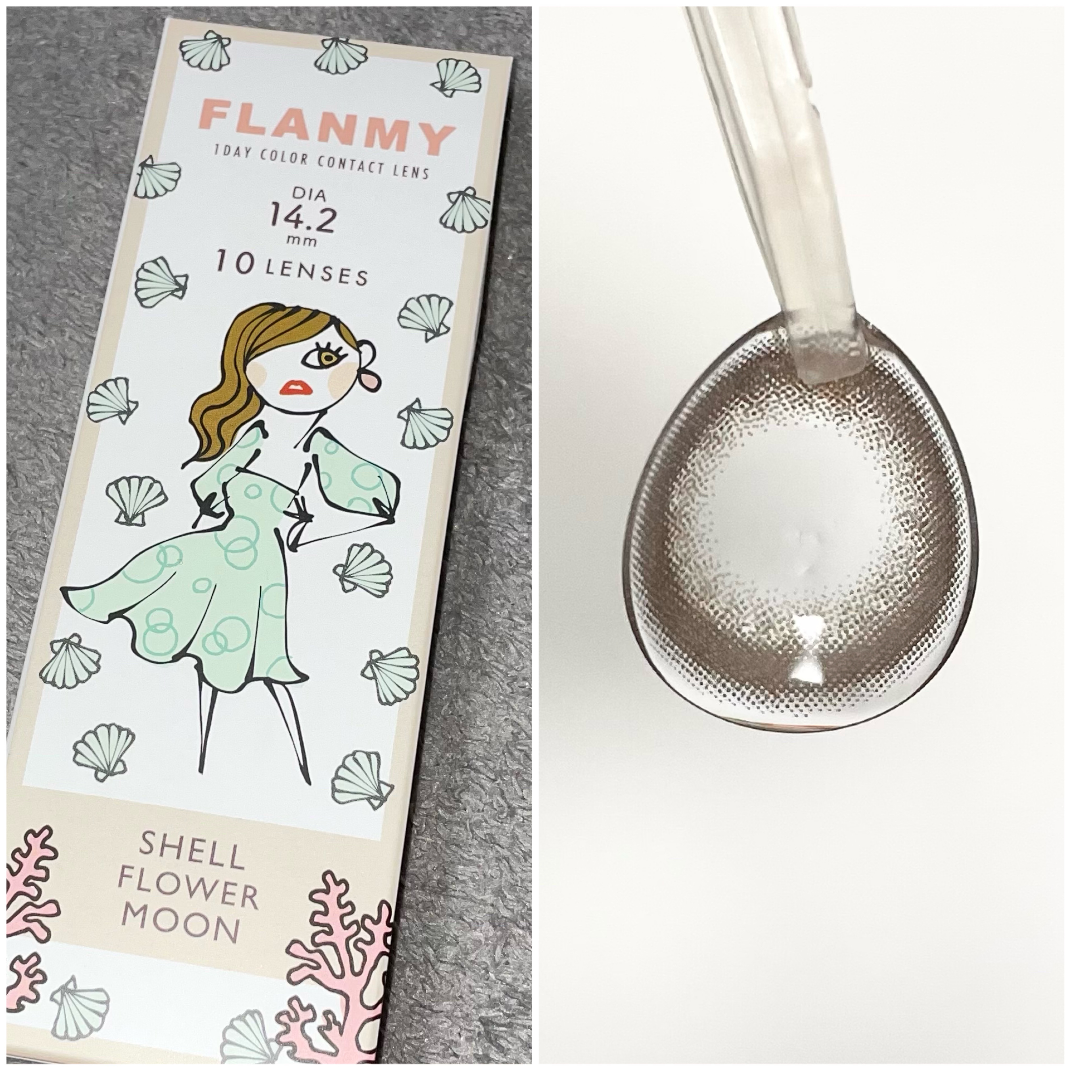 FLANMY 1day/FLANMY/ワンデー（１DAY）カラコンを使ったクチコミ（3枚目）