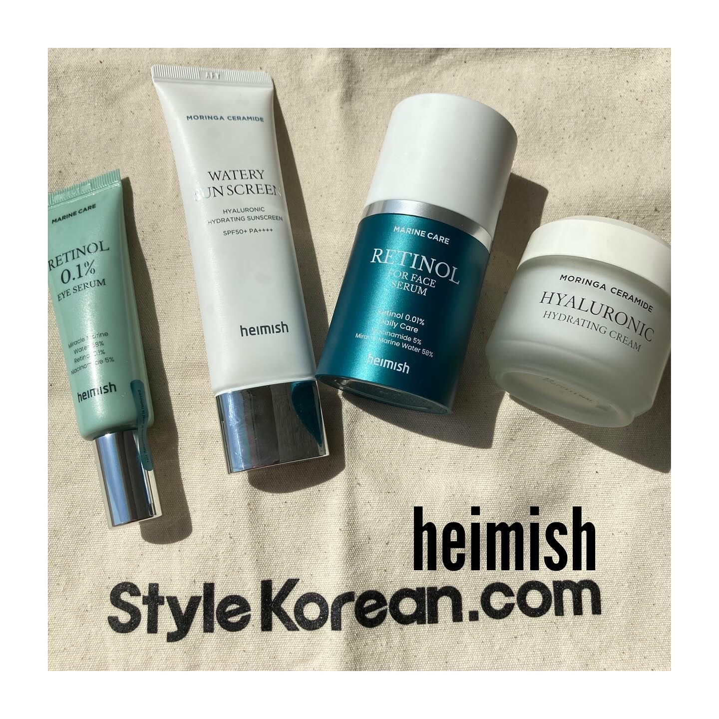 マリンケア レチノールアイセラム/heimish/アイケア・アイクリームを使ったクチコミ（1枚目）