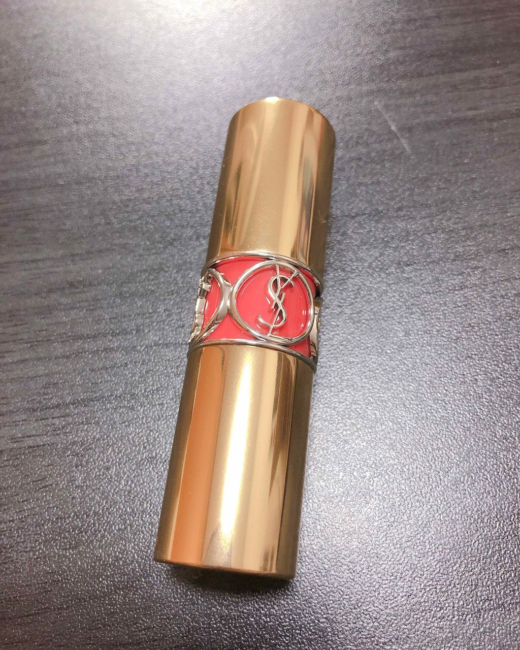 ルージュ ヴォリュプテ シャイン/YVES SAINT LAURENT BEAUTE/口紅を使ったクチコミ（1枚目）