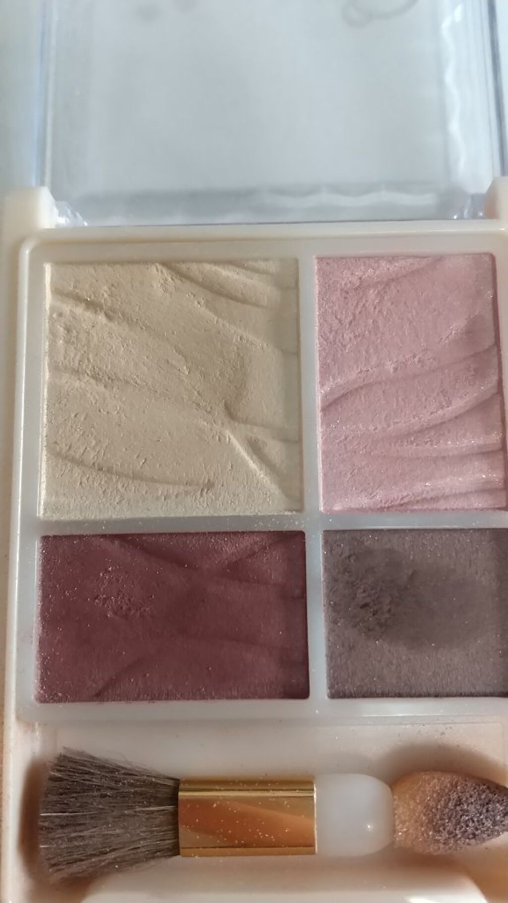 エアリータッチシャドウ/CEZANNE/アイシャドウパレットを使ったクチコミ（2枚目）