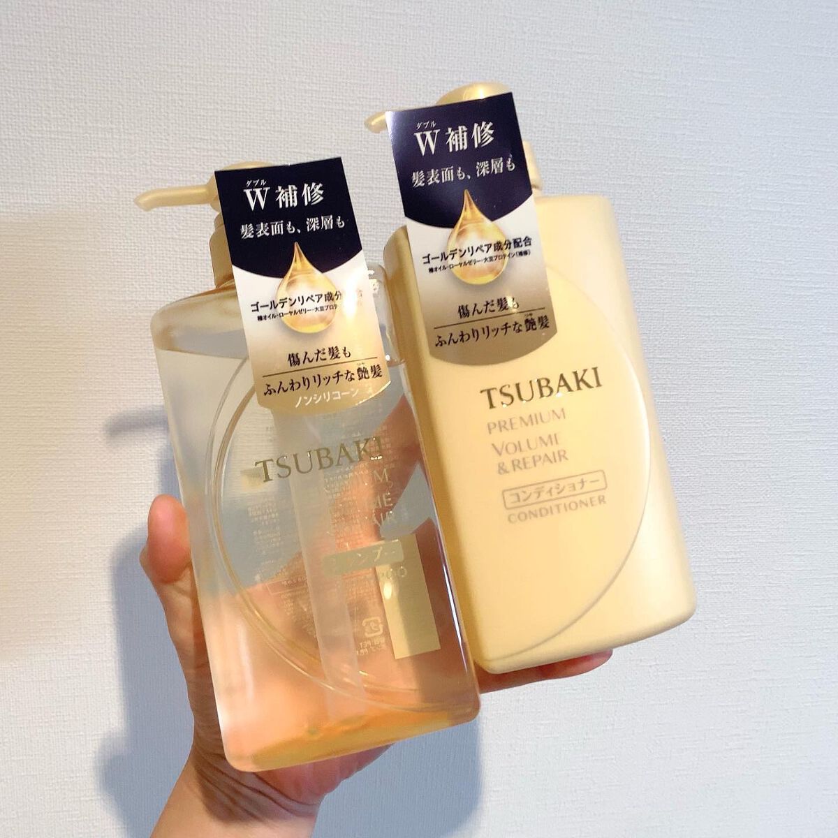 プレミアムリペア シャンプー／ヘアコンディショナー/TSUBAKI/市販シャンプーを使ったクチコミ（1枚目）