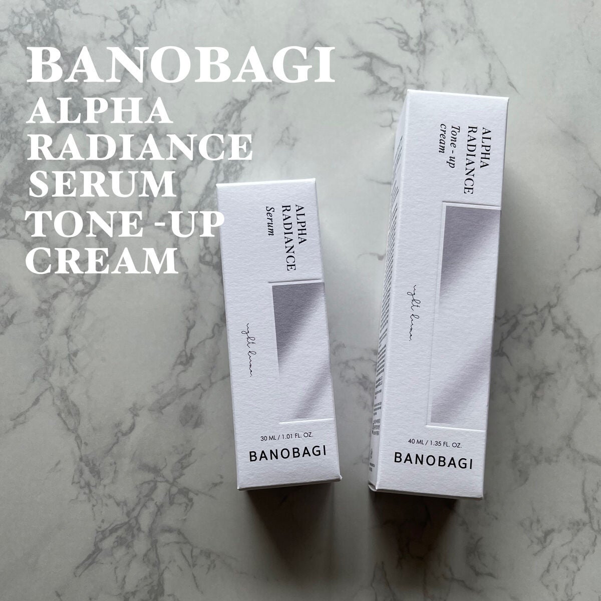 アルファラディアンスグローセラム/BANOBAGI/美容液を使ったクチコミ(1枚目)