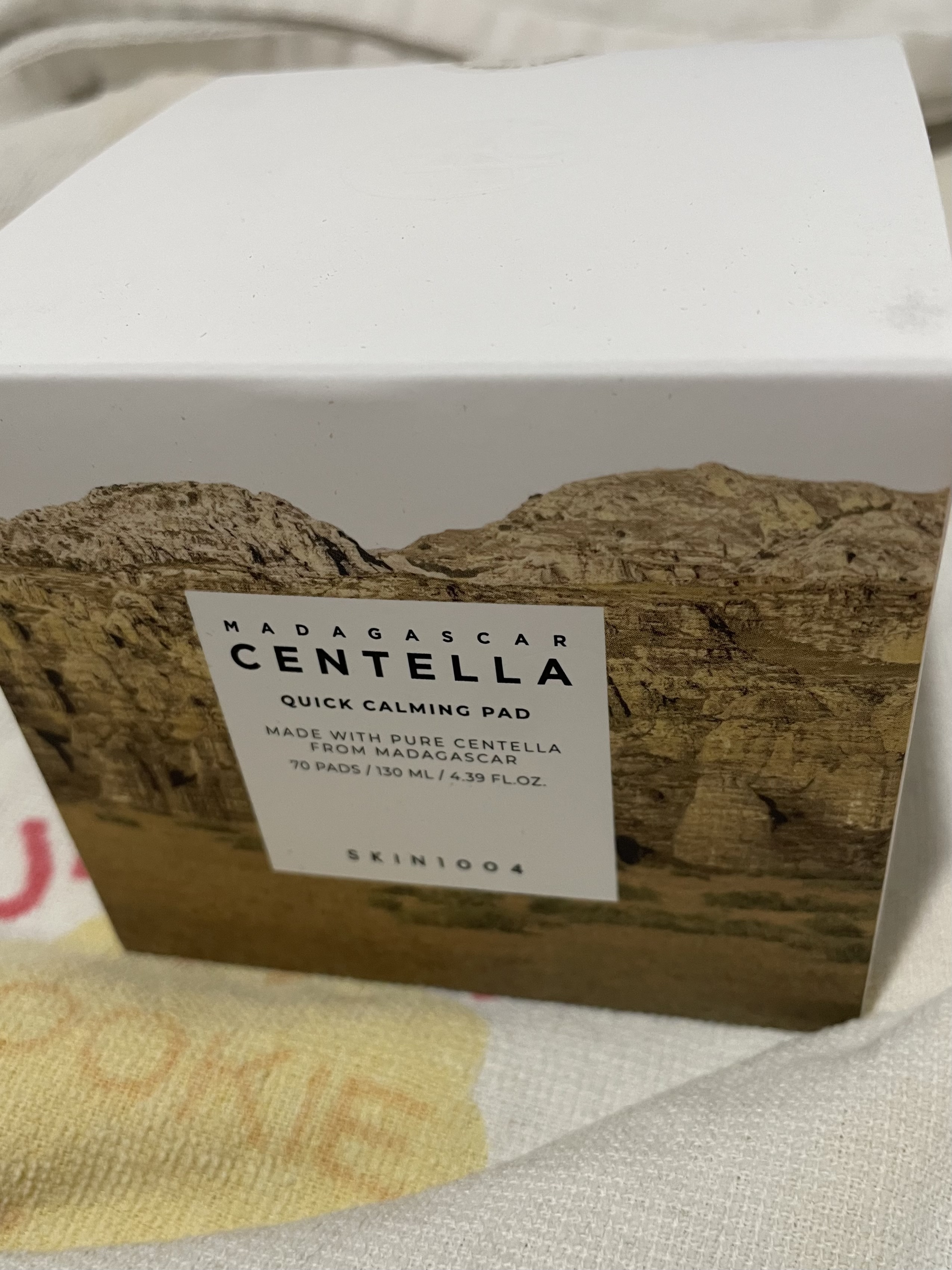 センテラ クイックカーミングパッド/SKIN1004/トナーパッドを使ったクチコミ（1枚目）