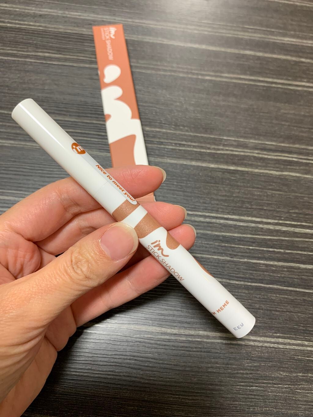 アイムスティックシャドウシマー/i’m meme/スティックアイシャドウを使ったクチコミ(2枚目)