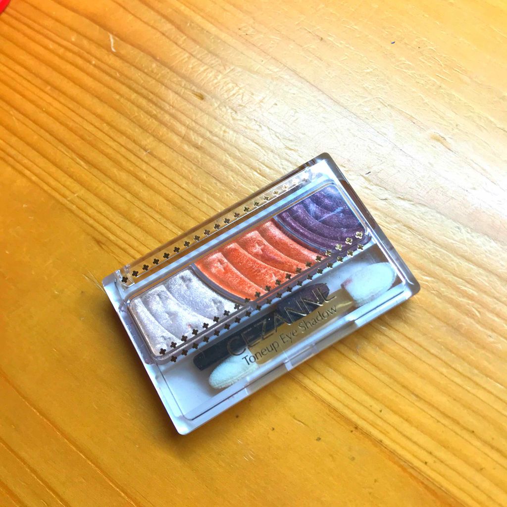 トーンアップアイシャドウ/CEZANNE/アイシャドウパレットを使ったクチコミ(1枚目)