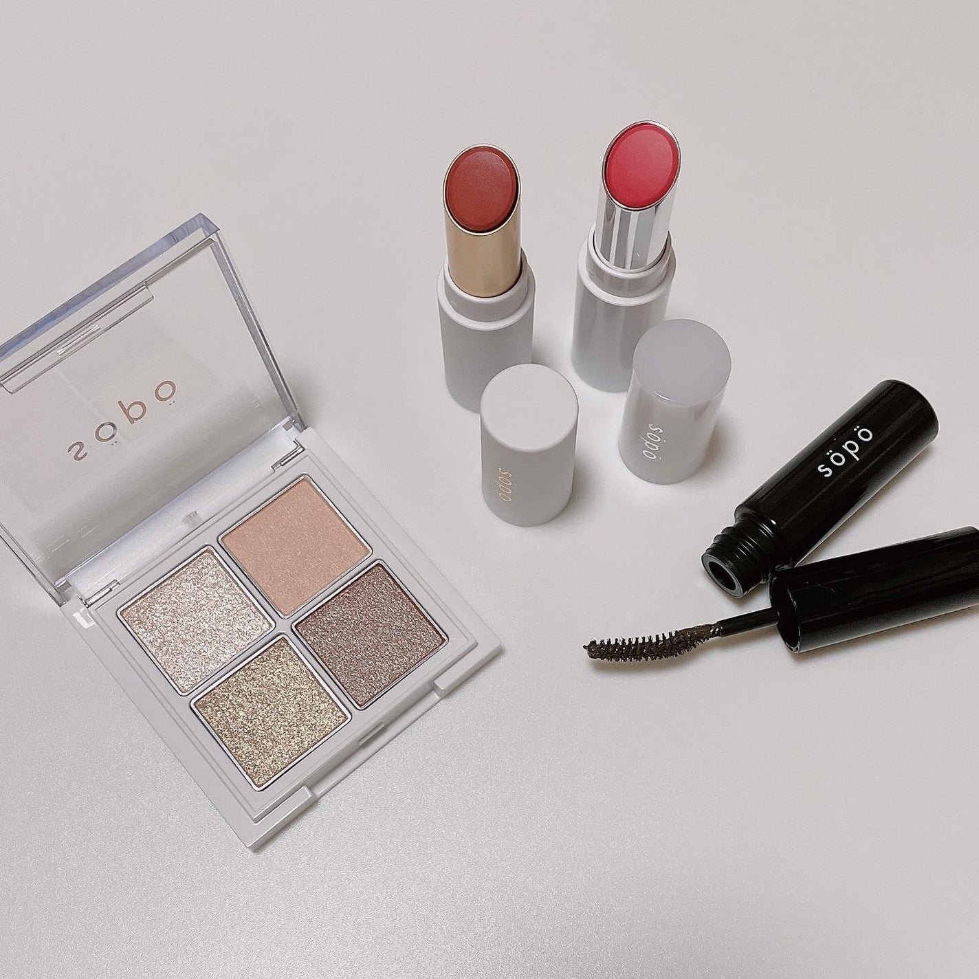 カラーマスカラ/sopo/マスカラを使ったクチコミ(1枚目)