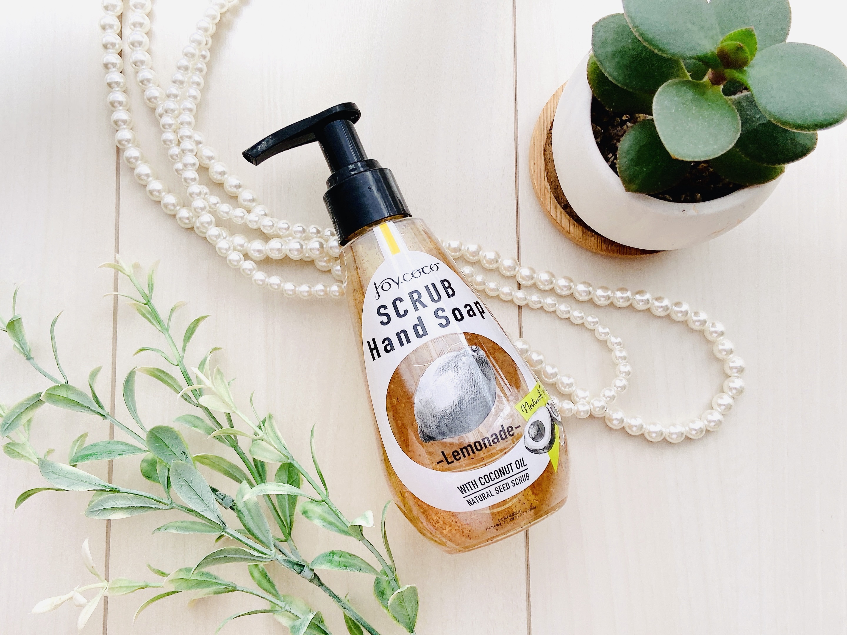 JC スクラブハンドソープ レモネード/Joy.coco(ジョイココ)/ハンドソープを使ったクチコミ（3枚目）