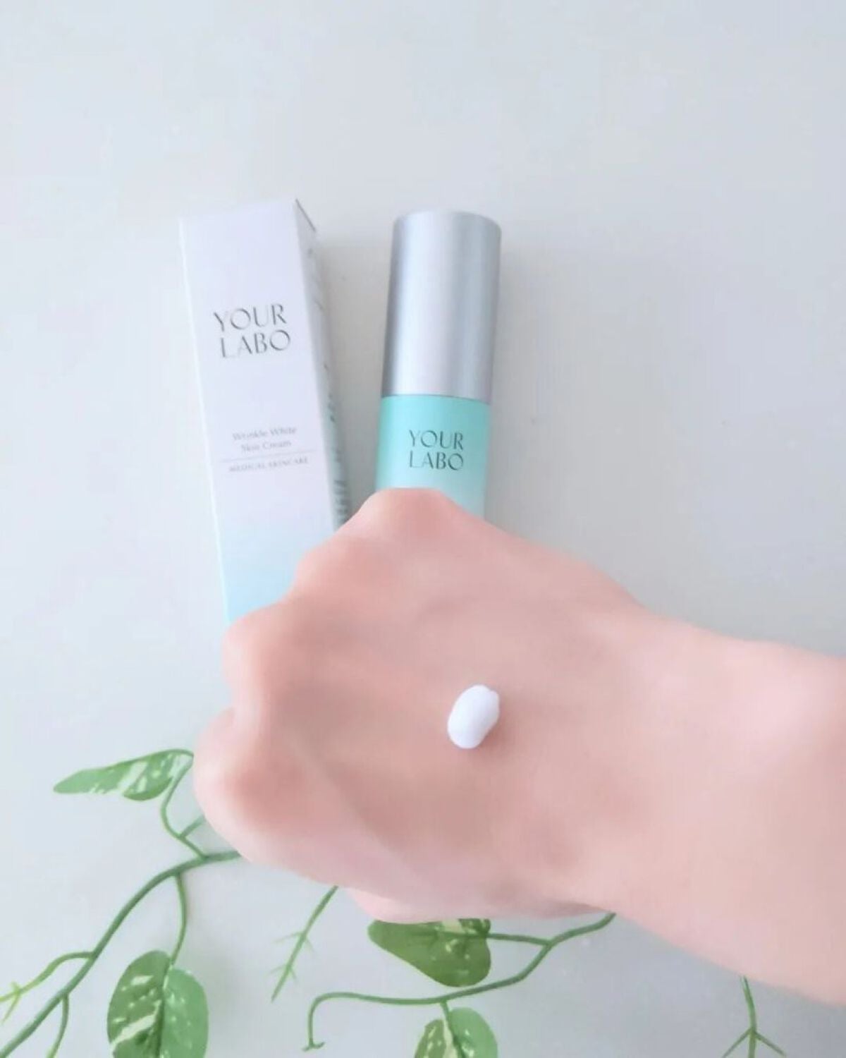 リンクルホワイト スキンクリーム/YOUR LABO /フェイスクリームを使ったクチコミ(4枚目)
