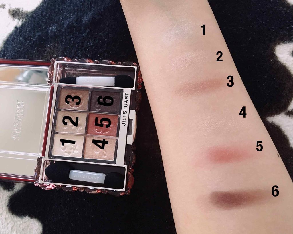 クチュールミックスアイズ/JILL STUART/アイシャドウパレットを使ったクチコミ（2枚目）