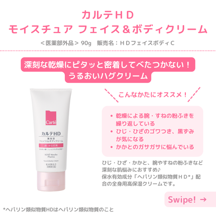 モイスチュア ハンドクリーム/カルテHD/ハンドクリームを使ったクチコミ(4枚目)