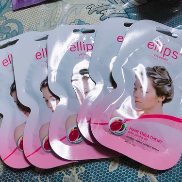 ヘアーオイル【ニュートリカラー】/ellips/ヘアオイルを使ったクチコミ（1枚目）