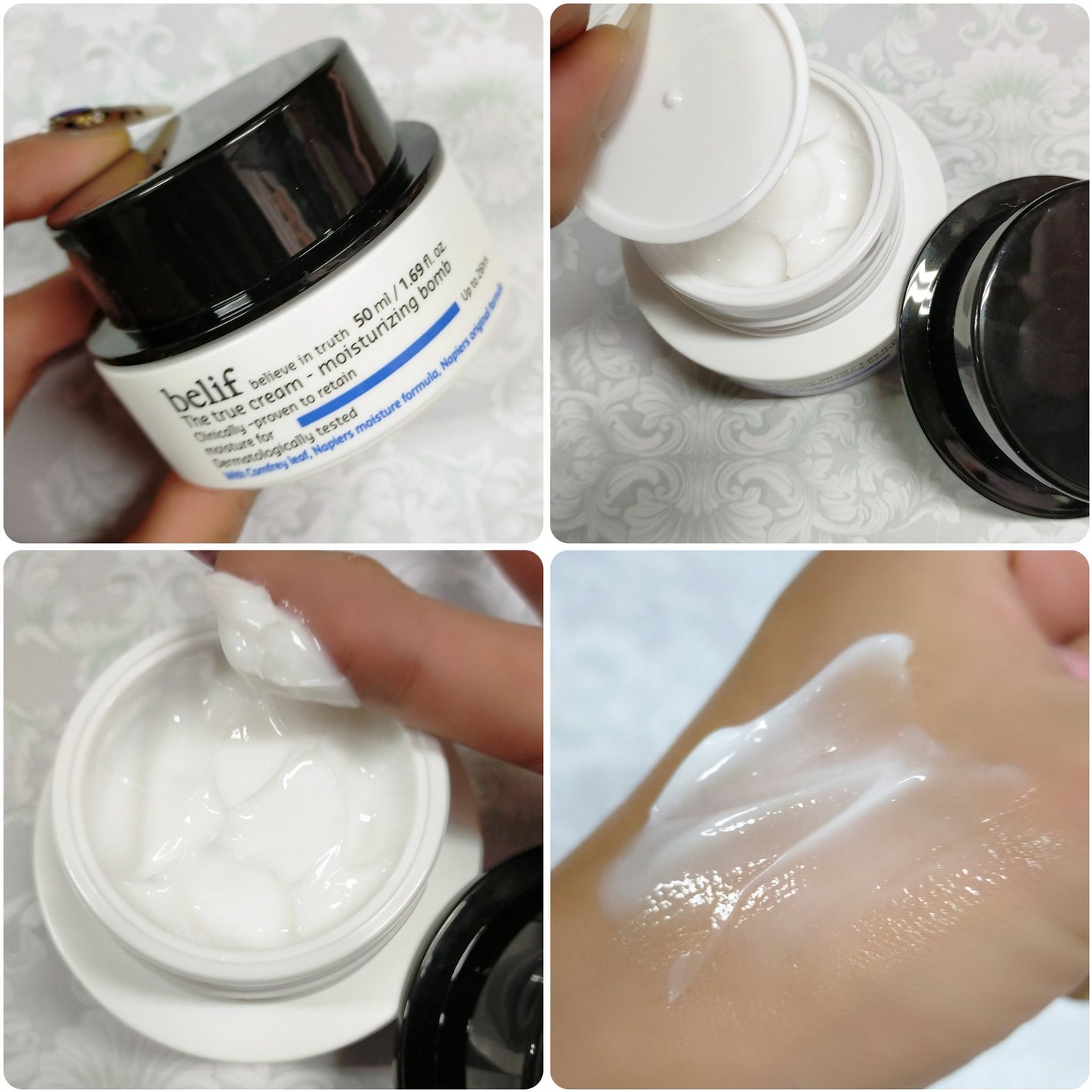 ザ トゥルー モイスチャライジング クリーム/belif/フェイスクリームを使ったクチコミ(2枚目)