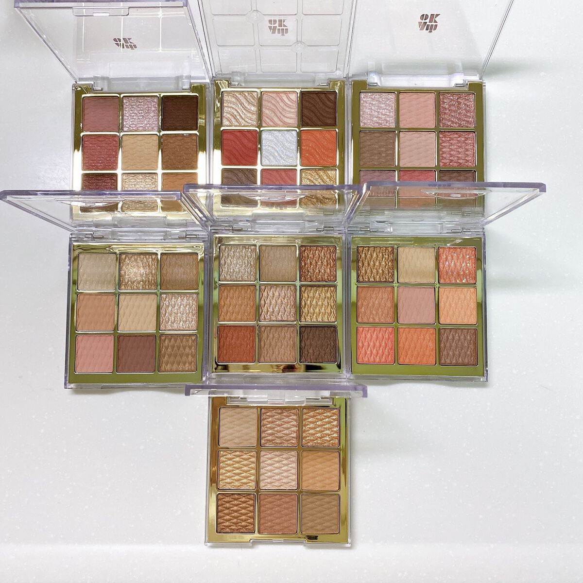 ソフトクレイビームアイシャドウパレット/AMIOK/ジェル・クリームアイシャドウを使ったクチコミ（2枚目）