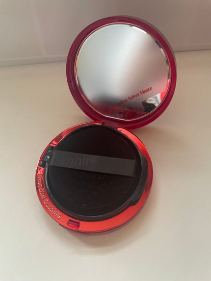 プロテーラービーベルベットカバークッション/espoir/クッションファンデーションを使ったクチコミ(2枚目)