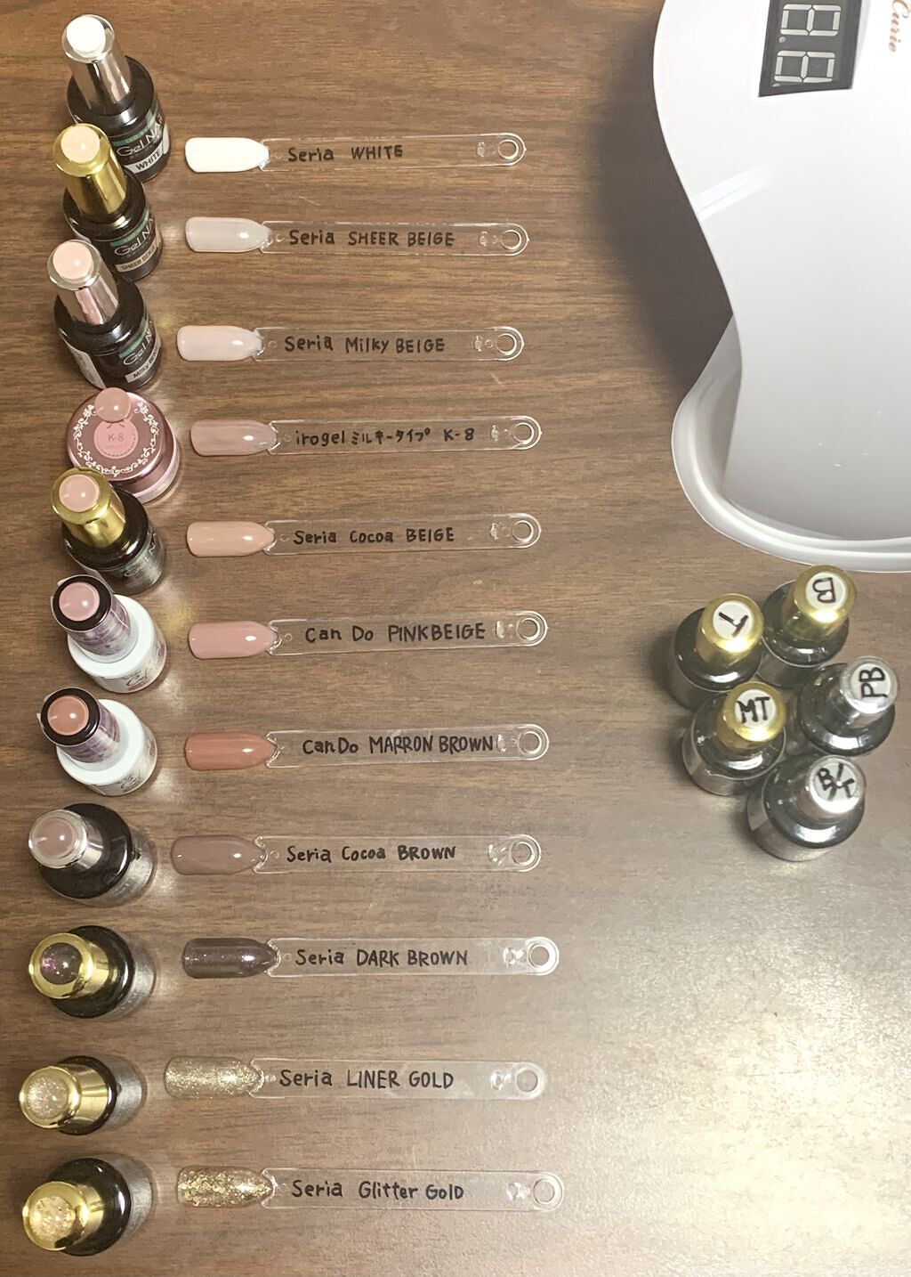 ジェルネイル/セリア/ジェルネイルを使ったクチコミ（1枚目）