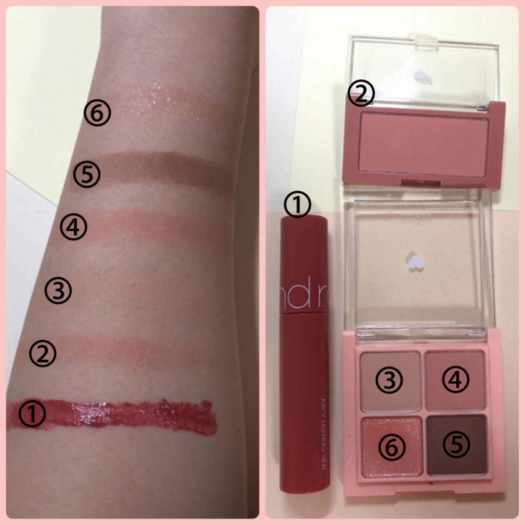 ベターザンチーク/rom&nd/パウダーチークを使ったクチコミ（2枚目）