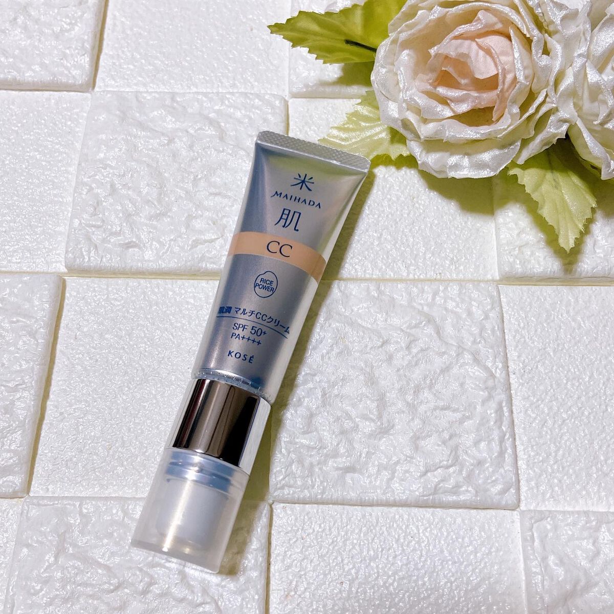 肌潤 マルチCCクリーム/米肌/CCクリームを使ったクチコミ(5枚目)