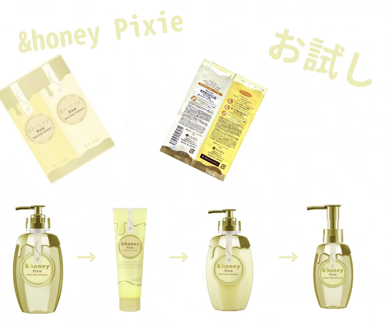 アンドハニー ピクシー モイストシルキー ヘアパック1.5/&honey/ヘアマスク・ヘアパックを使ったクチコミ（1枚目）