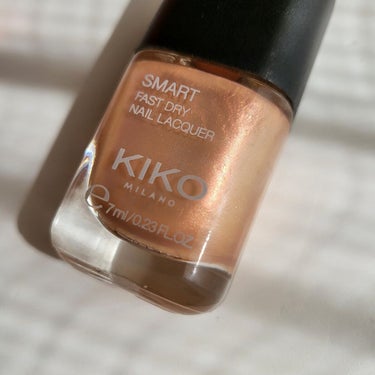 SMART FAST DRY NAIL LAQUER/KIKO/マニキュアを使ったクチコミ（3枚目）