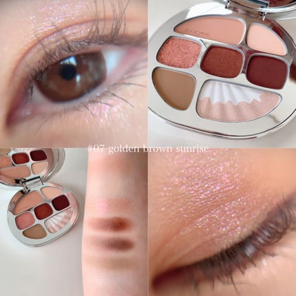 貝殻マルチパレット/Joocyee/アイシャドウパレットを使ったクチコミ(1枚目)