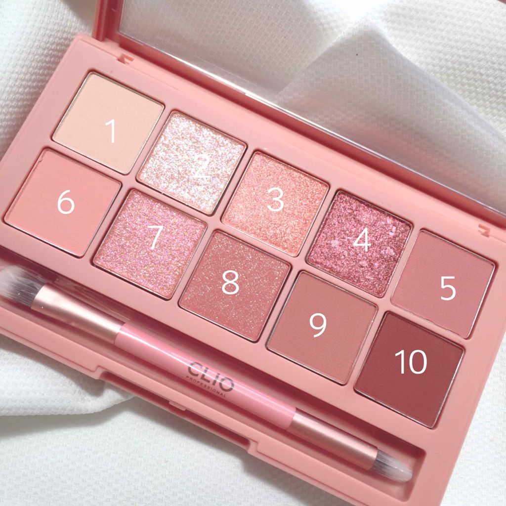 プロ アイ パレット/CLIO/アイシャドウパレットを使ったクチコミ（2枚目）