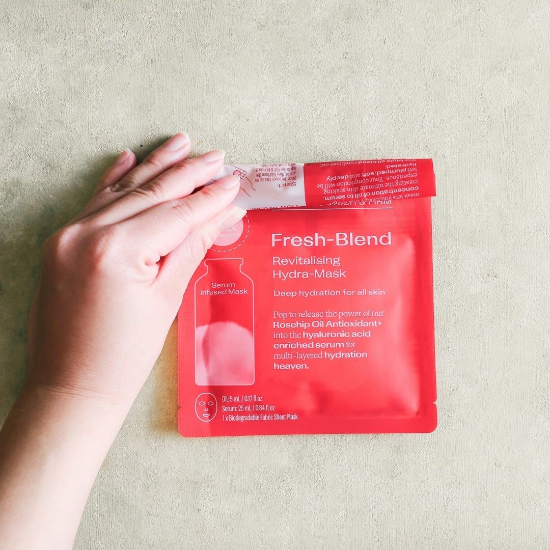 フレッシュブレンド オイル+ シートマスク/trilogy/シートマスク・パックを使ったクチコミ(3枚目)