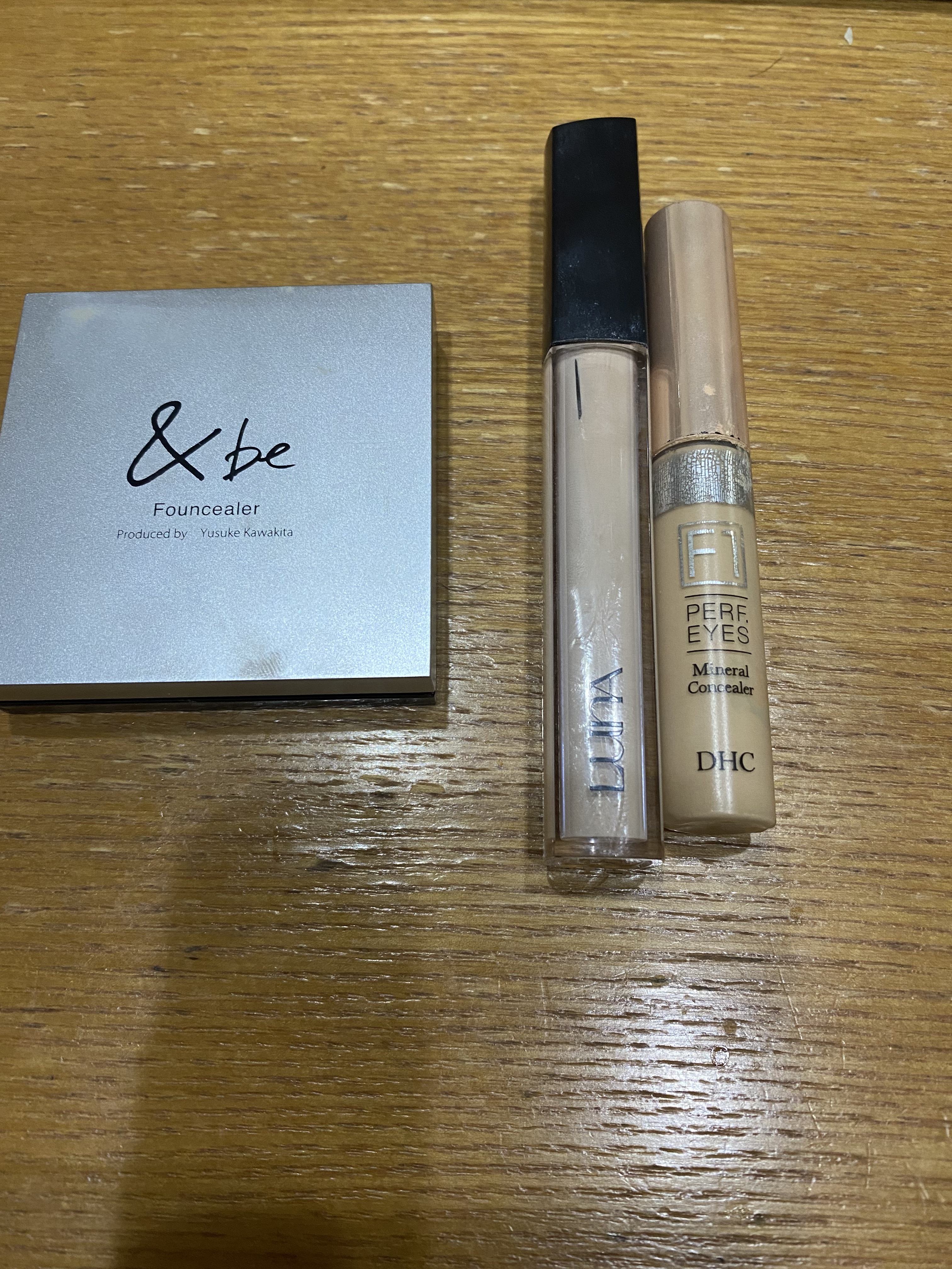 ミネラルコンシーラー パーフェクトアイズ オレンジベージュ/DHC/リキッドコンシーラーを使ったクチコミ（1枚目）