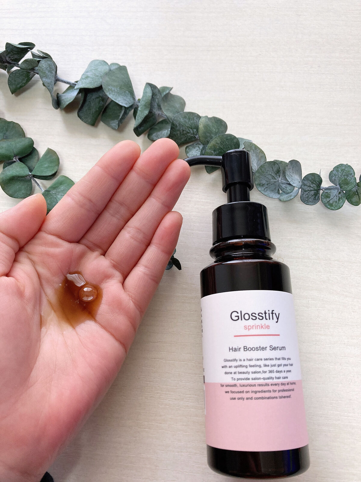 Sprinkle/Glosstify/洗い流すヘアトリートメントを使ったクチコミ（2枚目）