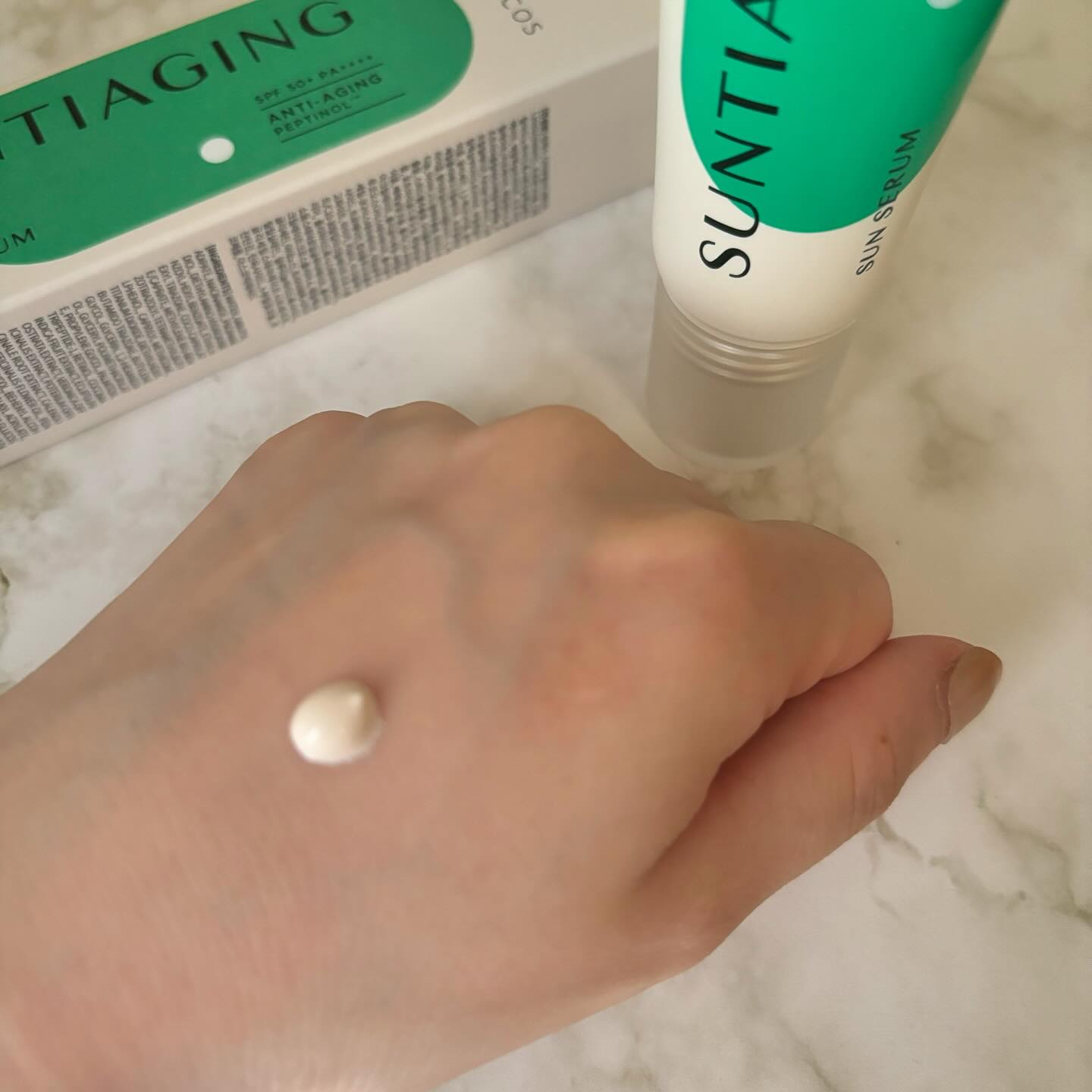 サンティエイジングゴルフサンセラム/ラプコス/日焼け止めミルクを使ったクチコミ（3枚目）
