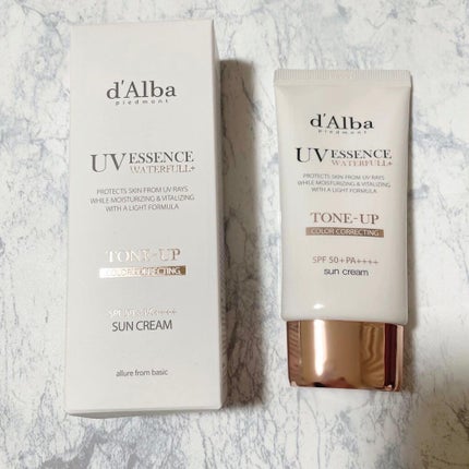 ウォータフルトーンアップサンクリーム/ダルバ/日焼け止めクリームを使ったクチコミ(1枚目)