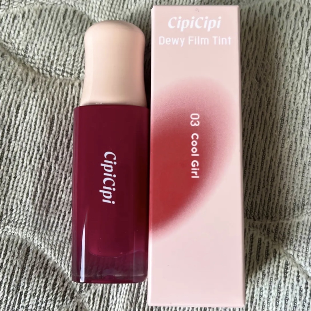 デューイフィルムティント 03 クールガール/CipiCipi/リップティントを使ったクチコミ（2枚目）