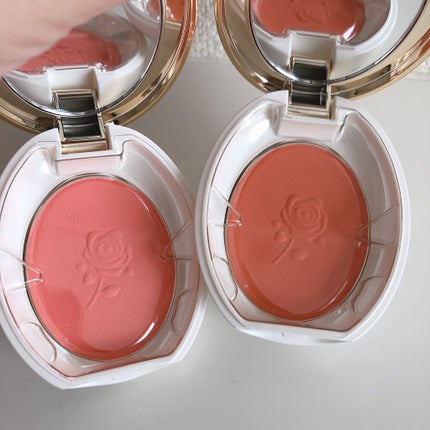 パウダーブラッシュ/レ・メルヴェイユーズ ラデュレ/パウダーチークを使ったクチコミ(4枚目)