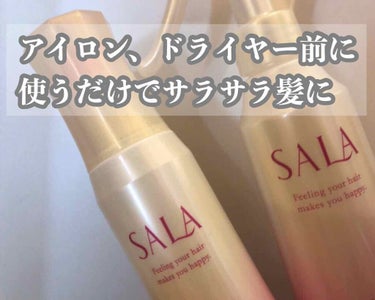 まっすぐアイロン用エッセンス/SALA/ヘアスプレー・ヘアミストを使ったクチコミ（1枚目）