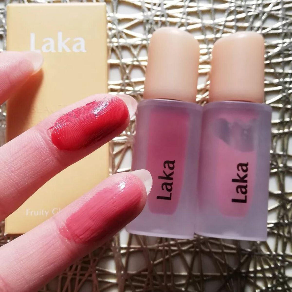 フルーティーグラムティント/Laka/リップティントを使ったクチコミ(1枚目)