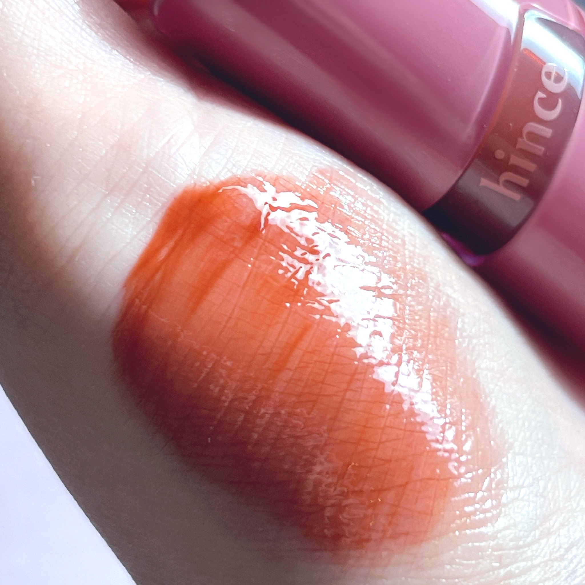 ロウグロウジェルティント/hince/リップティントを使ったクチコミ（3枚目）