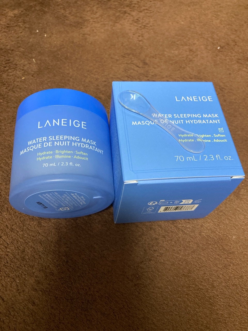ウォータースリーピングマスク/LANEIGE/フェイスクリームを使ったクチコミ(1枚目)