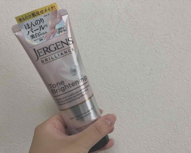 ブリリアンス トーンブライトニング ＷＨ/JERGENS(ジャーゲンズ)/ボディクリームを使ったクチコミ（2枚目）