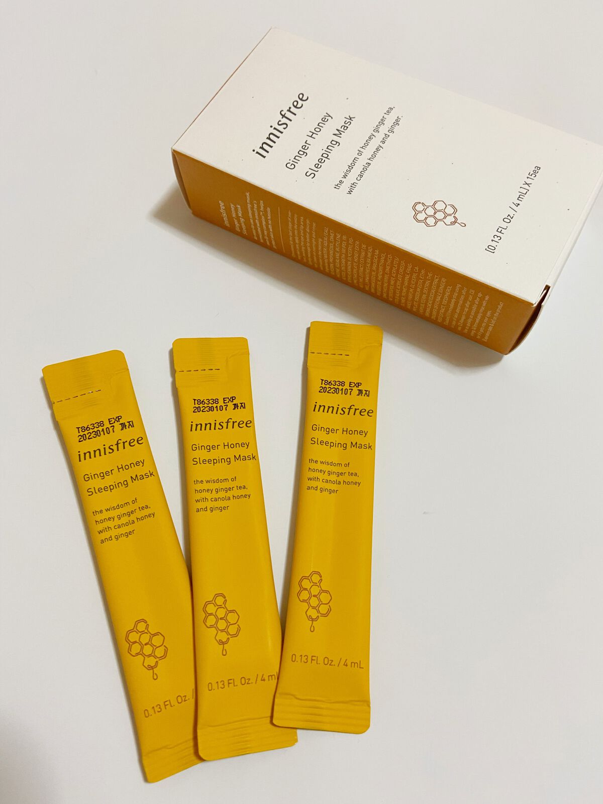 ジンジャーハニー スリーピングマスク/innisfree/洗い流すパック・マスクを使ったクチコミ（1枚目）