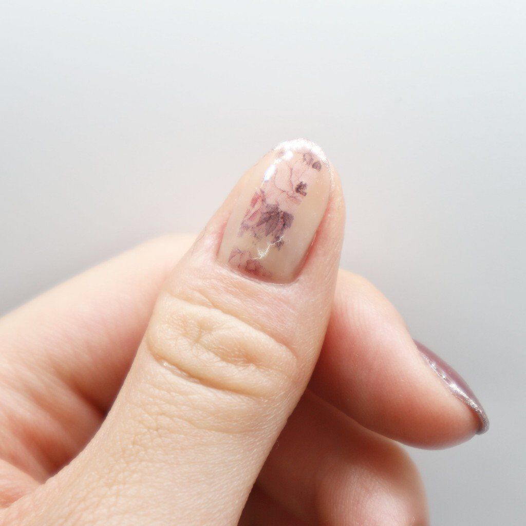 しずくネイルシール/キャンドゥ/ネイルシールを使ったクチコミ（3枚目）