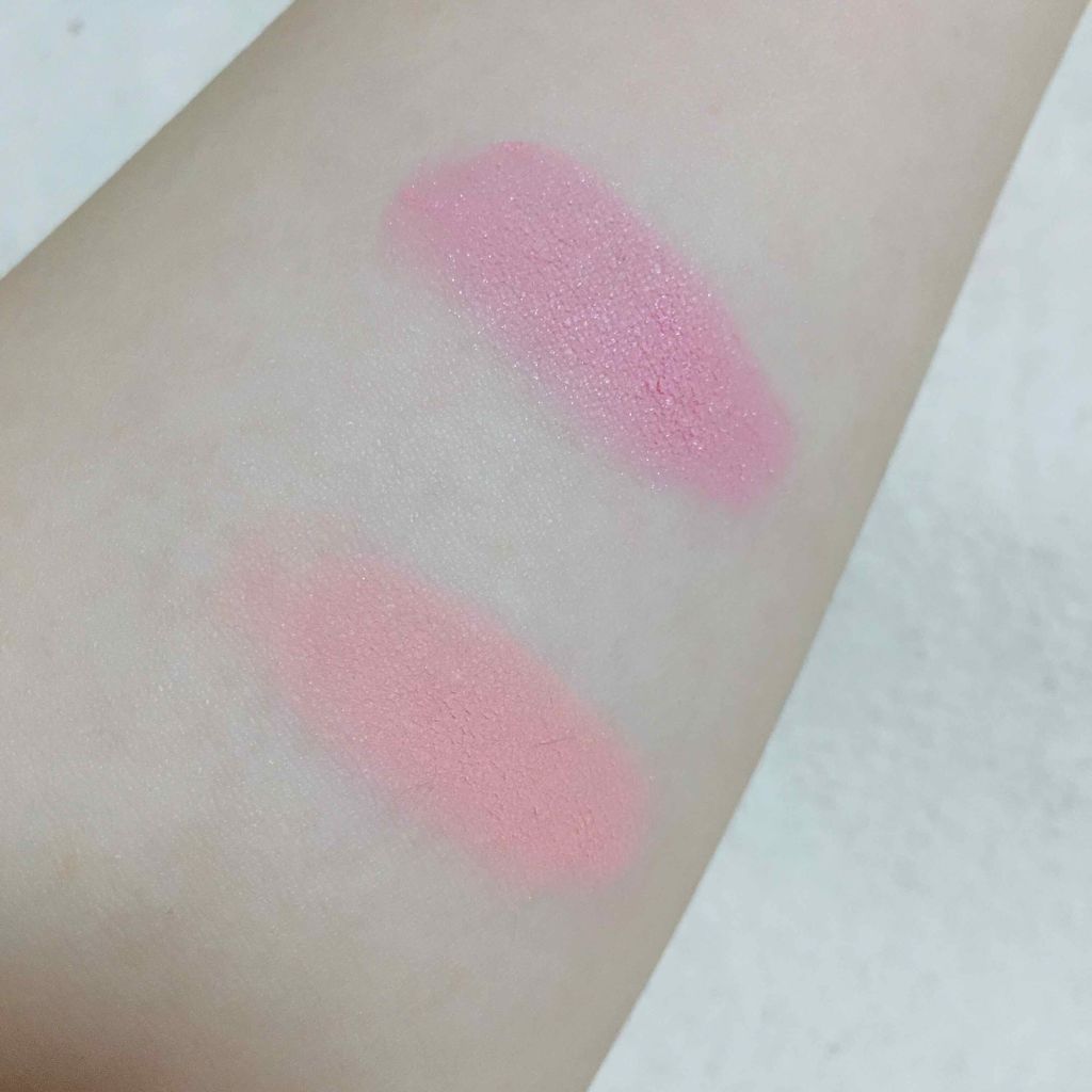 Blooming Kitty パウダーチーク/DAISO/パウダーチークを使ったクチコミ（3枚目）