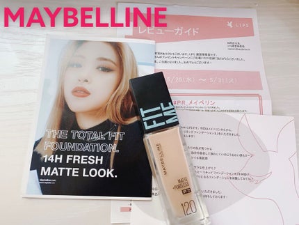 フィットミー リキッドファンデーション R/MAYBELLINE NEW YORK/リキッドファンデーションを使ったクチコミ(1枚目)