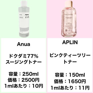 ピンクティーツリートナー/APLIN/化粧水を使ったクチコミ（2枚目）