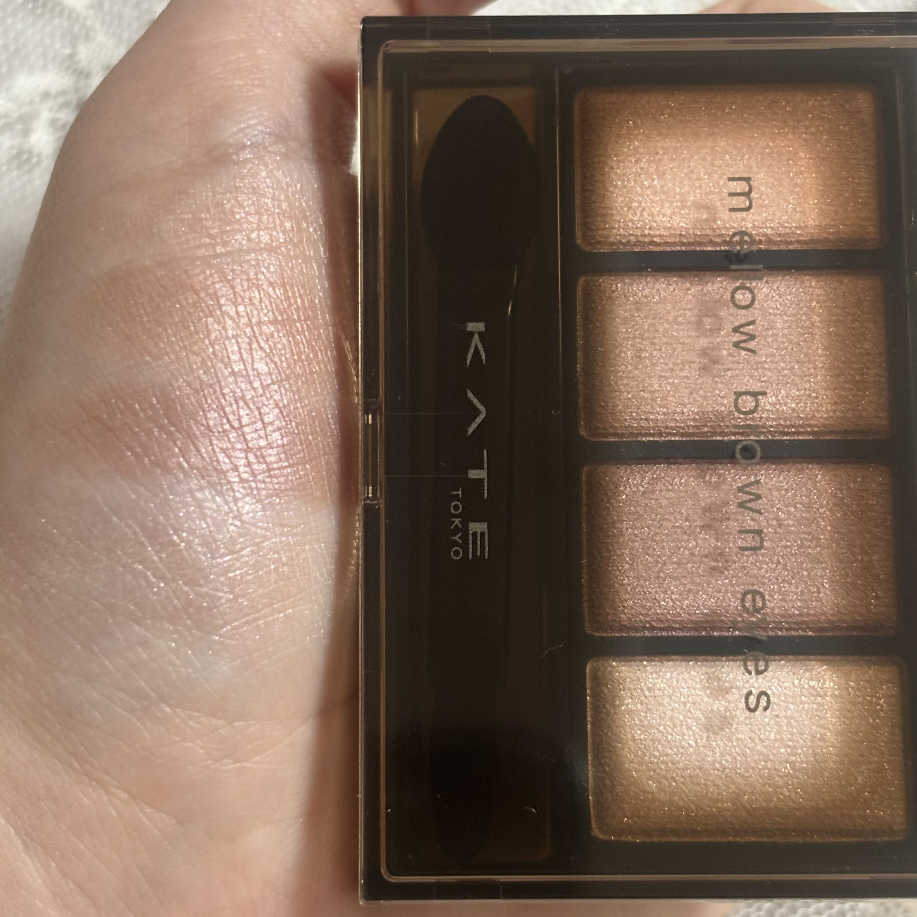 ケイト メロウブラウンアイズ/KATE/アイシャドウパレットを使ったクチコミ（2枚目）