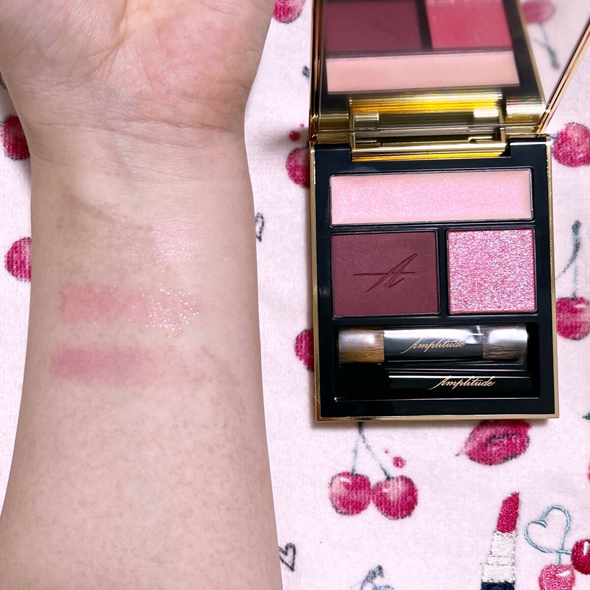 コンスピキュアス アイズ/Amplitude/アイシャドウパレットを使ったクチコミ(2枚目)