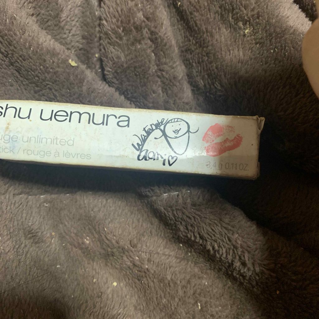 ルージュ アンリミテッド マット/shu uemura/口紅を使ったクチコミ（1枚目）